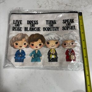Golden Girls Character Cosmetic Pouch